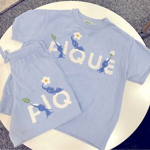 Limited Edition Gelato Pique Pikman Nintendo Lounge Set | Blue